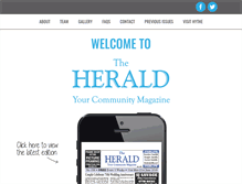 Tablet Screenshot of herald-publishing.co.uk
